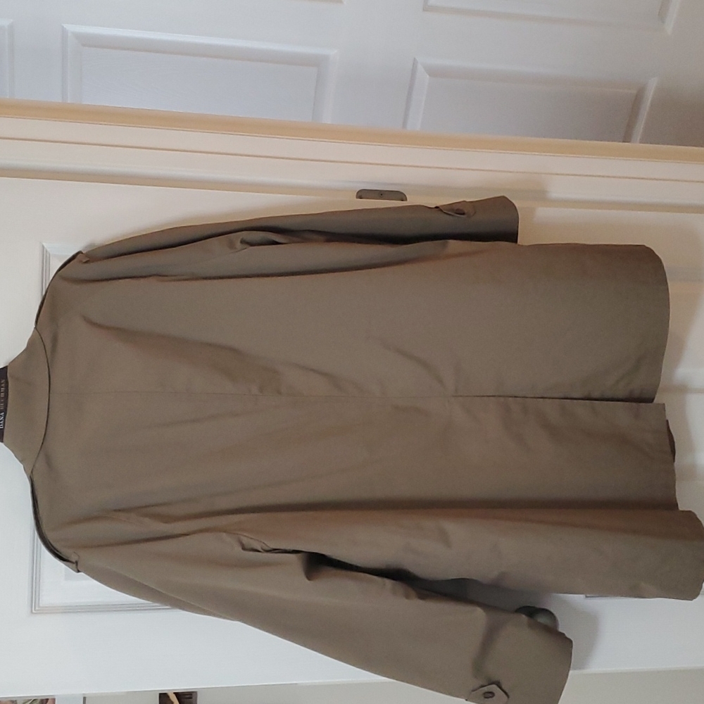 Men's Vintage London Fog Meade Short Trench Coat - Picture 9 of 12